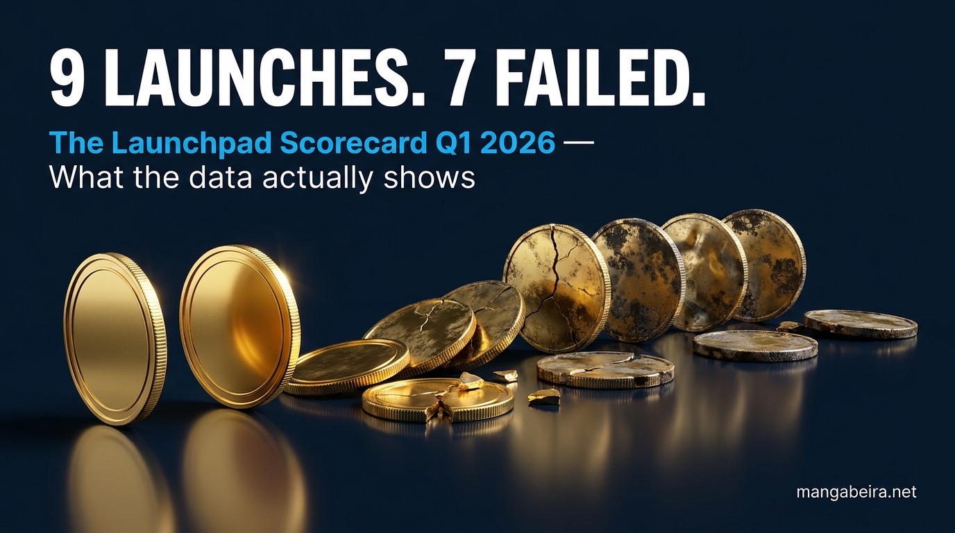 The Launchpad Scorecard Q1 2026: Quais Lançamentos de Token Realmente Mantiveram Seu Valor